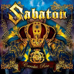 An image of Sabaton's album, Carolus Rex (English)